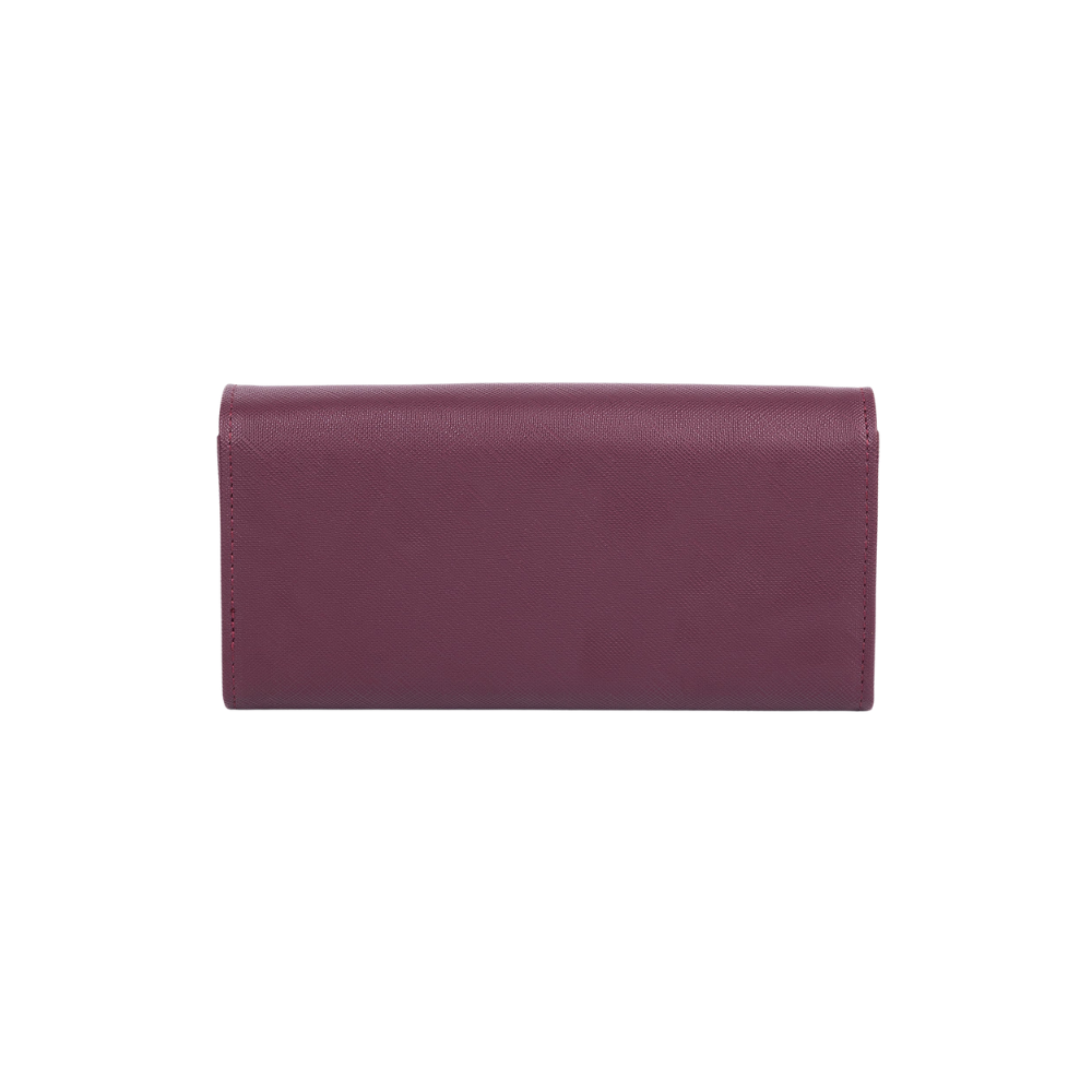 Maroon Flap Wallet