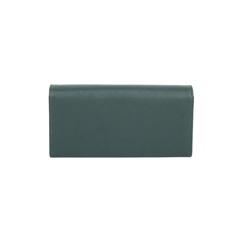 Green Flap Wallet