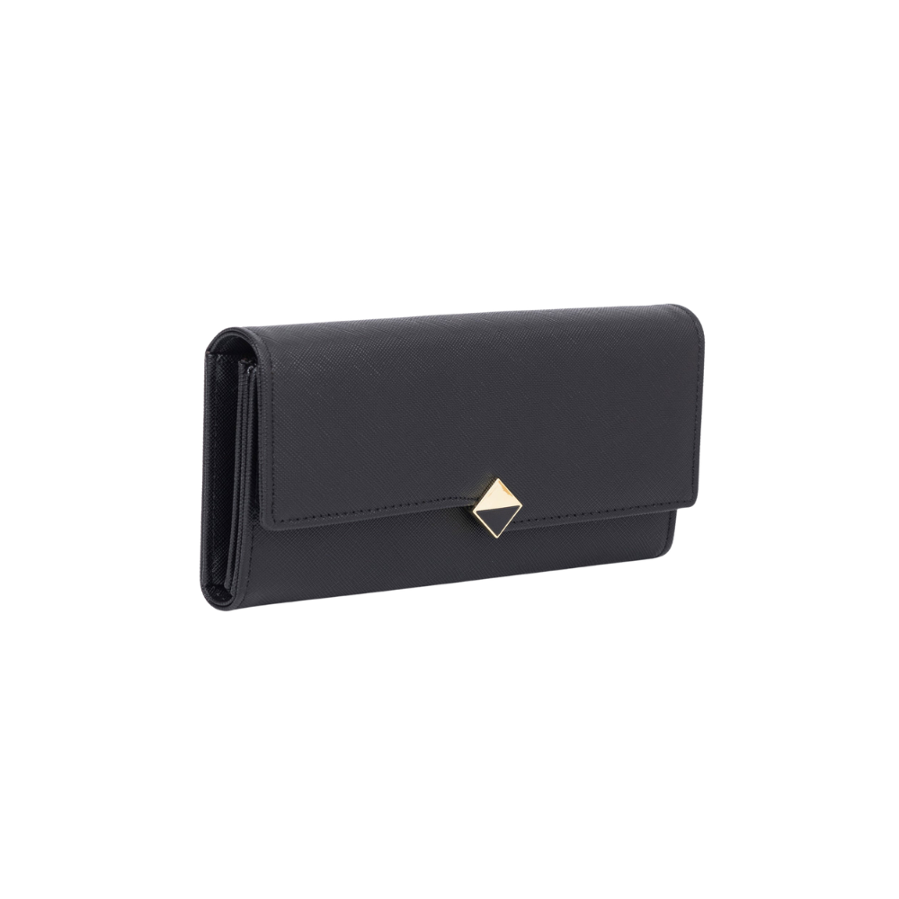 Black Flap Wallet